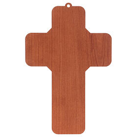 Krzyż z płyty MDF, 12x18 cm