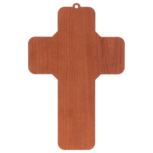 Krzyż z płyty MDF, 12x18 cm 2