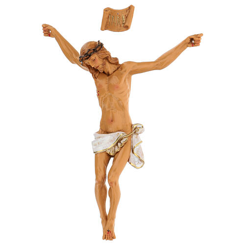 Cristo de cruz Fontanini 21 cm de resina 3