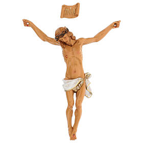 Crocifissi in legno: Cristo in croce Fontanini 21 cm in resina