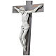 Carrara Kreuz mit Christuskőrper aus Harz hergestellt von Fontanini, 100 x 56 cm s6