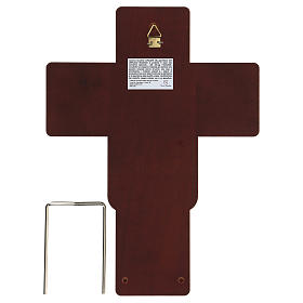 Crucifixo bilaminado em baixo-relevo 25x19 cm s3