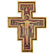 San Damiano Cross in wood paste, printed 75x60 cm s1