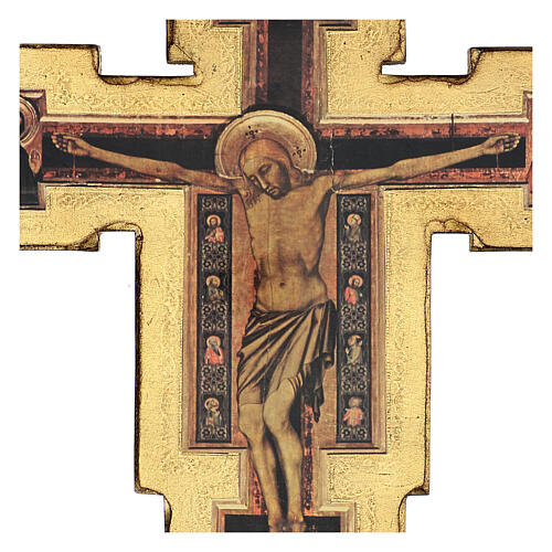 Kruzifix Santa Maria Novella von Giotto,  60 x 60 cm 2