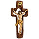STOCK Crucifix bois croix creuse 30 cm s3