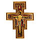 STOCK Croix Saint Damien bois impression sérigraphiée h 110 cm s1