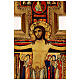 STOCK Croix Saint Damien bois impression sérigraphiée h 110 cm s2