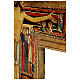STOCK Croix Saint Damien bois impression sérigraphiée h 110 cm s7