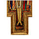 STOCK Croix Saint Damien bois impression sérigraphiée h 110 cm s8