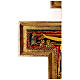STOCK Croix Saint Damien bois impression sérigraphiée h 110 cm s10