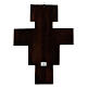 STOCK Croix Saint Damien bois impression sérigraphiée h 110 cm s12