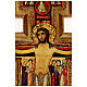 STOCK Croce San Damiano legno stampa serigrafata h. 50 cm s2