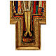 STOCK Croce San Damiano legno stampa serigrafata h. 50 cm s8