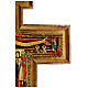 STOCK Croce San Damiano legno stampa serigrafata h. 50 cm s9