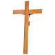 Crucifix Fontanini 100 cm croix bois corps résine effet bronze s8