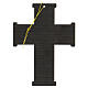Croce da muro Albero della Vita legno ulivo Betlemme 13 cm s5