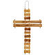 Crocefisso preghiera Padre Nostro legno ulivo 40 cm (NO NUOVO 2020) s1