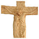 Crucifixo Cristo e Virgem madeira de lenga 40x30 cm Mato Grosso s4