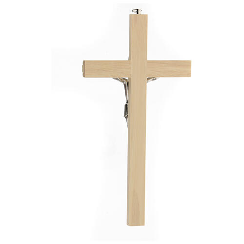 Crucifix décoration plexiglas paillettes dorées 25 cm 4