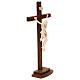 Crucifix, en bois, bureau s4
