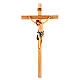 Crucifixo pintado cruz recta s1