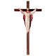 Gestiegene Kristus auf nicht- gekruemmten Kreuz s1