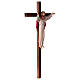 Gestiegene Kristus auf nicht- gekruemmten Kreuz s4