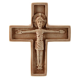 Krzyż z kamienia koloru kości słoniowej Zakon Bethleem