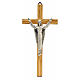 Crucifix bois d'olivier, Christ ressuscité s1