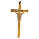 Crucifix bois d'olivier, Christ ressuscité s2