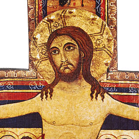 Crucifijo de madera San Damian diferentes tamaños s5