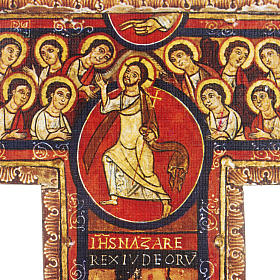 Krucyfiks drewno święty Damian różne wielkości. s4