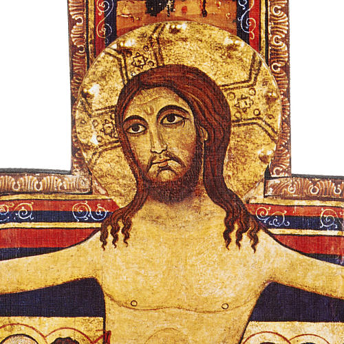 Krucyfiks drewno święty Damian różne wielkości. 5