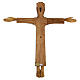 Crucifix Christ Prêtre et Roi bois Atelier Saint Joseph monastère de Bethléem 60 cm s7