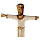 Wood Cross Christ Priest and King Atelier Bethléem 60 cm s4