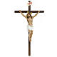 Crucifix 30 cm pâte à bois fin. élégante s1