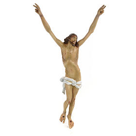 Corpo de Cristo Agonia 35 cm pasta de madeira acab. elegante