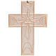 Croce da muro ceramica Trinità s3