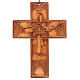 Croce da muro ceramica Trinità s5