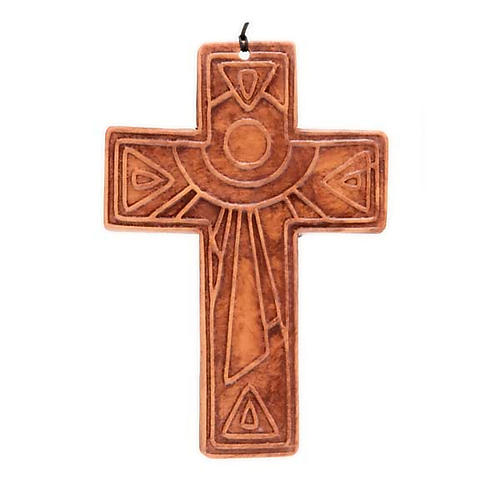 croix murale en céramique, petite taille 5
