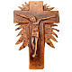 Crucifixo de parede raios 23 cm s2