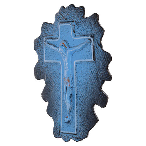 Round mural crucifix 3