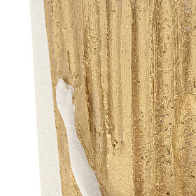 Crucifijo decoraciones oro 17,5 cm. s3