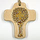 Pottery ivory cross with Tree of Life. s1