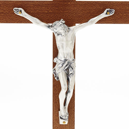 Straight Crucifix in wood with base 2