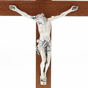 Crucifixo madeira recto com base