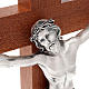 Crucifix de table bois de acajou s2
