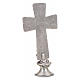 Crucifix, silver table cross with Burial, Resurrection and Ascen s7