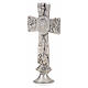 Croix de table argentée images Déposition, Résurrection, Ascension s2