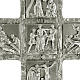 Croix de table argentée chemin de croix s2
